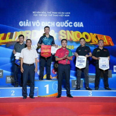GIẢI VÔ ĐỊCH QUỐC GIA BILLIARDS VÒNG 1 2025 TẠI VŨNG TÀU - MÔN POOL