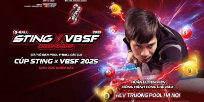 NGUYỄN THANH NAM –  TRỞ LẠI ĐƯỜNG ĐUA BILLIARDS CÙNG GIẢI ĐÂU CÚP STING X VBSF 2025