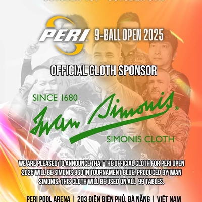 PERI OPEN 2025 GIẢI ĐẤU VỚI TỔNG QUỸ GIẢI THƯỞNG 200K USD