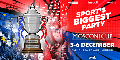 “Mosconi Cup 2025: Cuộc đại chiến bi-a đỉnh cao giữa châu Âu và Mỹ tại London”